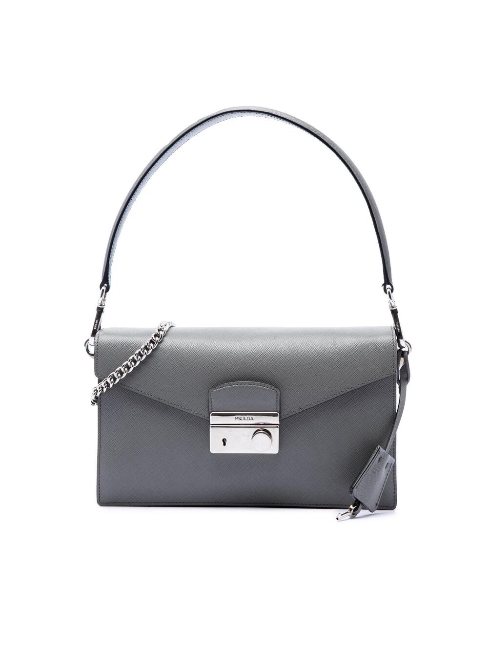Prada Mini Saffiano Lux Sound Lock #361640P62B